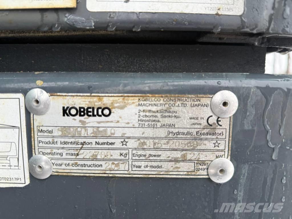 Kobelco SK 210 LC-10 Gravemaskiner på larvebånd