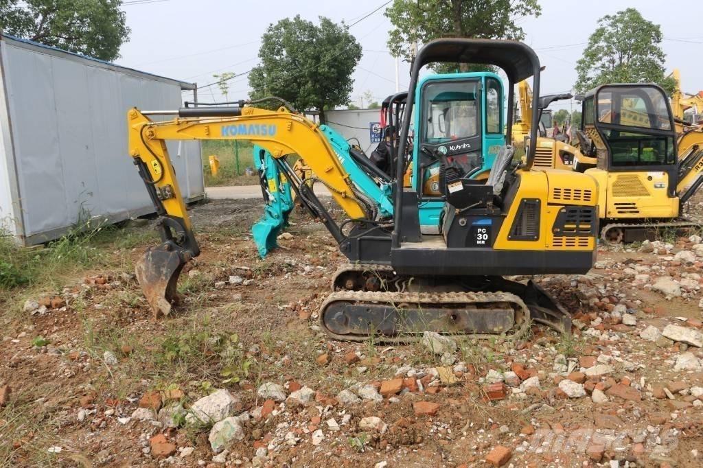 Komatsu pc 30 Minigravemaskiner