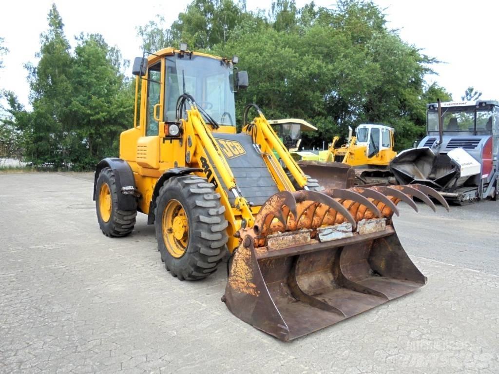 JCB 411 B HT Læssemaskiner på hjul