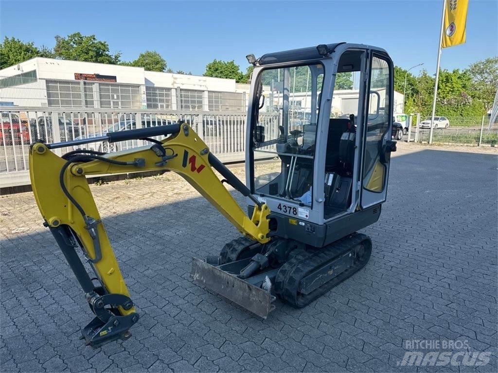 Wacker Neuson ET16 Gravemaskiner på larvebånd