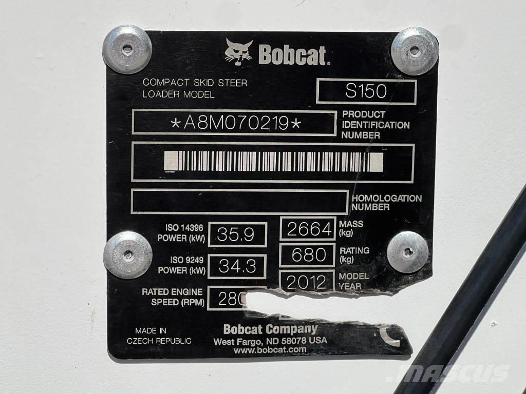Bobcat S 150 Minilæsser - skridstyret