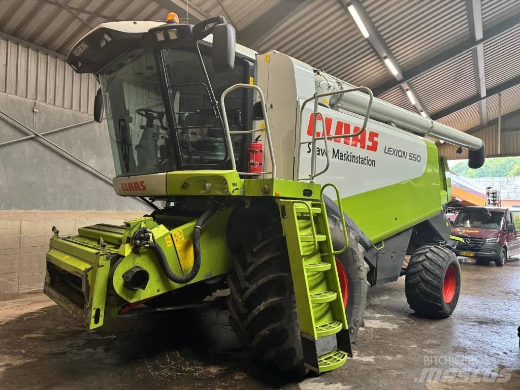 CLAAS lexion 550 Mejetærskere