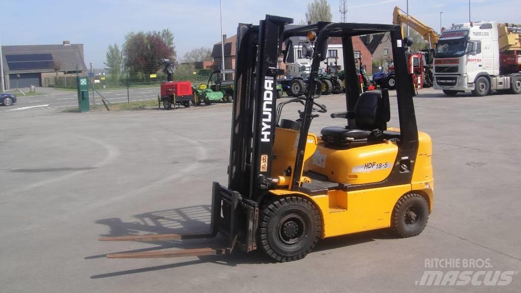 Hyundai HDF 18-5 Diesel gaffeltrucks