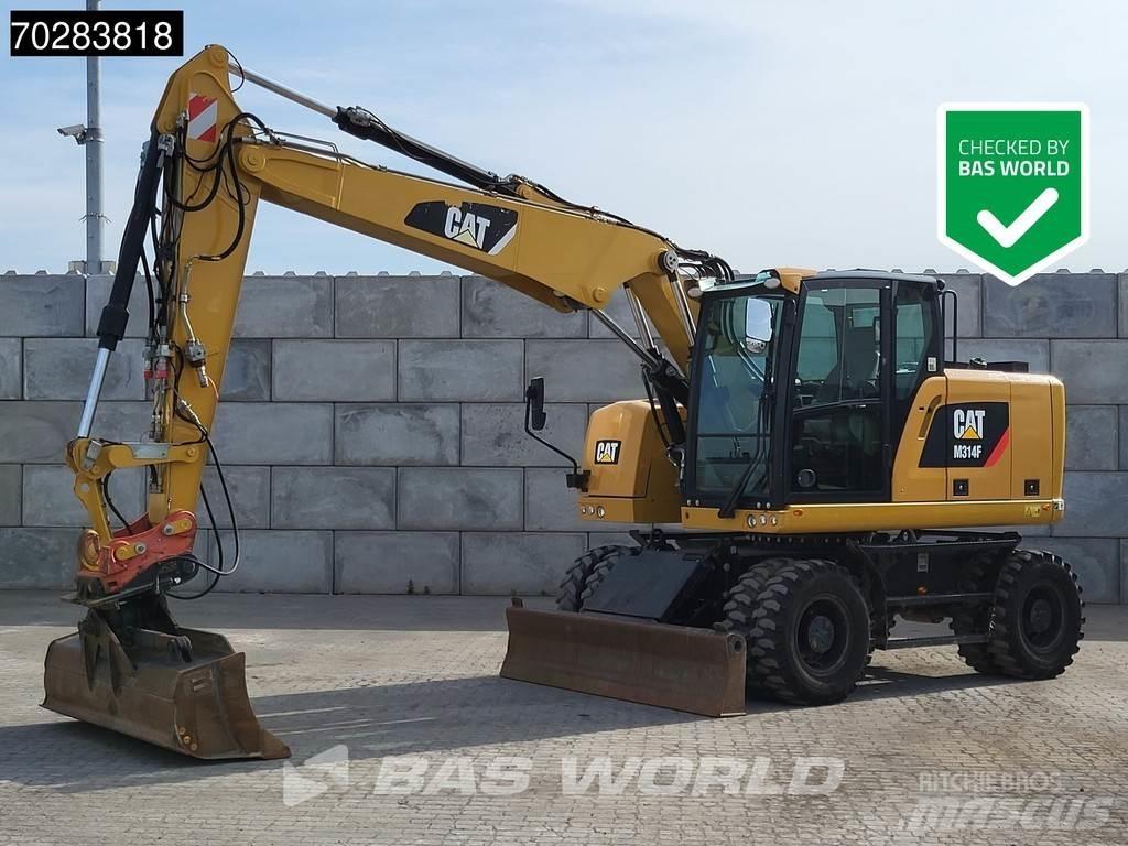 CAT M314 F Gravemaskiner på hjul