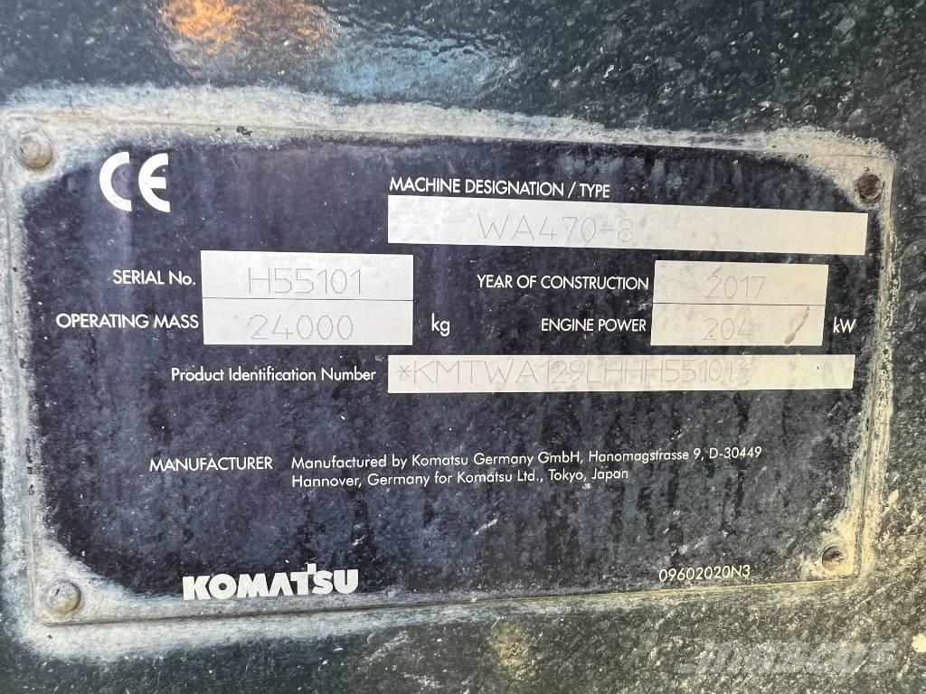 Komatsu WA 470-8 Læssemaskiner på hjul
