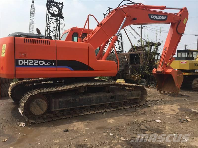 Doosan DH 220 LC-7 Gravemaskiner på larvebånd