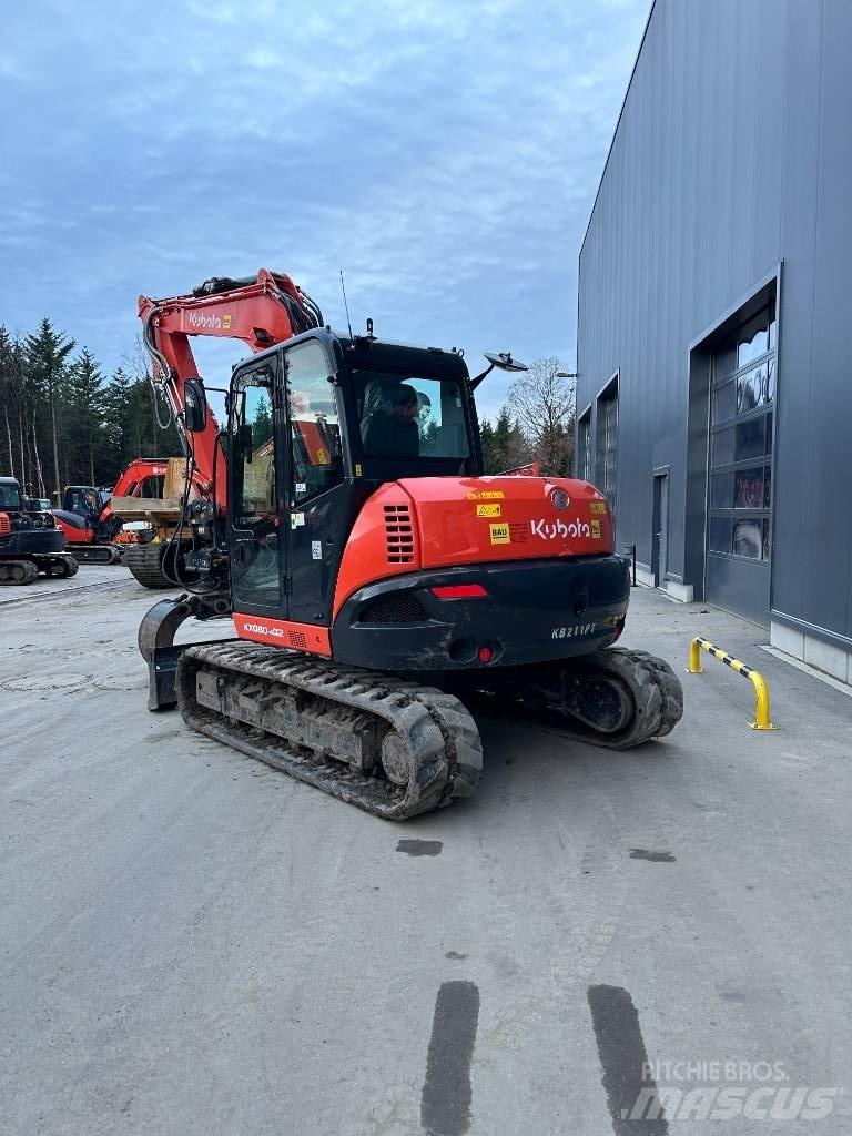 Kubota KX 080-4 Minigravemaskiner