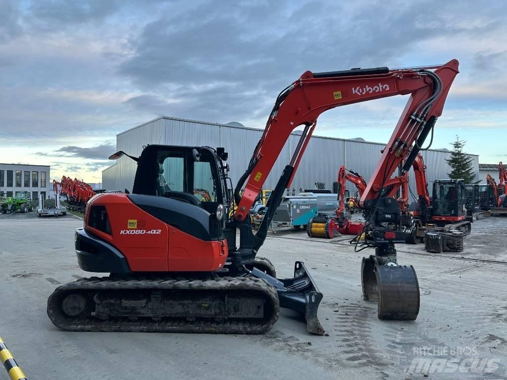 Kubota KX 080-4 Minigravemaskiner