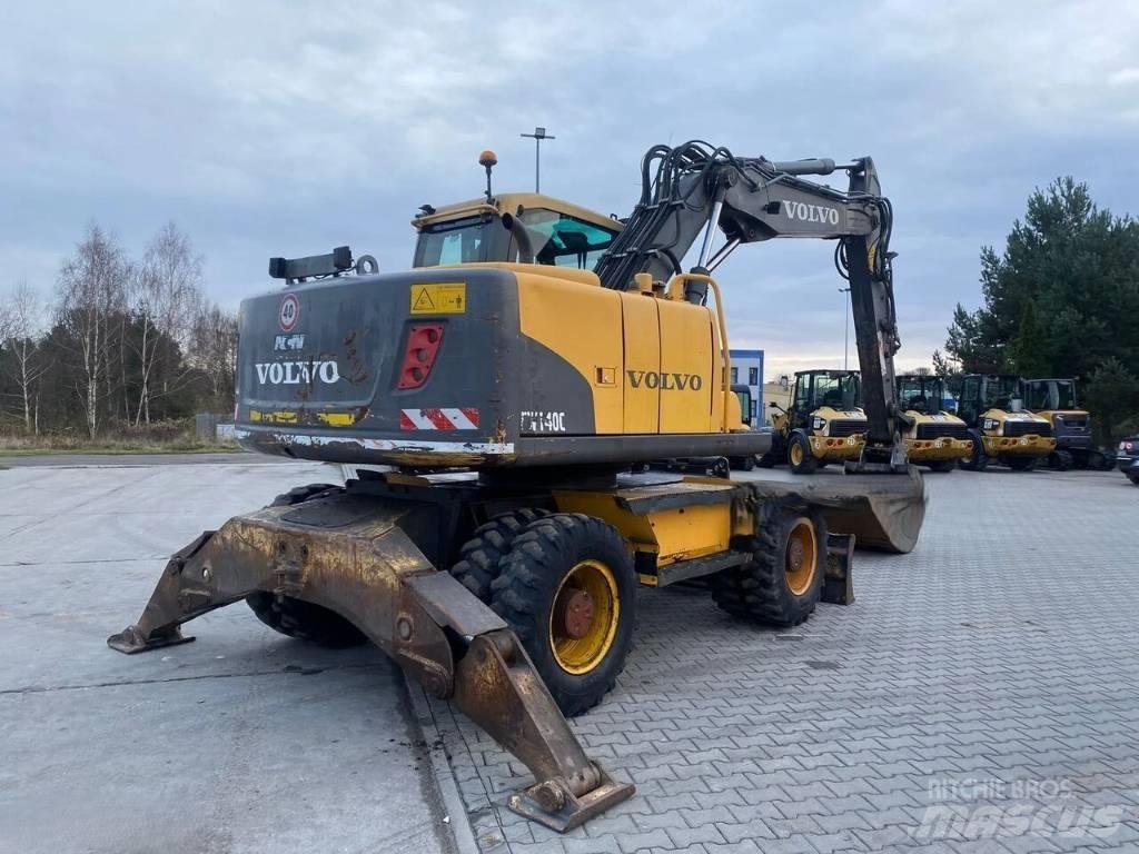 Volvo EW 140 C Gravemaskiner på hjul