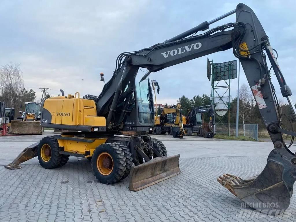 Volvo EW 140 C Gravemaskiner på hjul