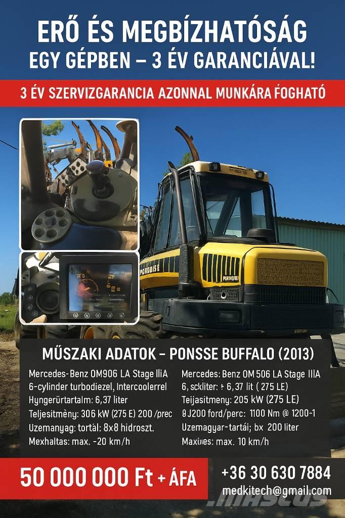 Ponsse Buffalo 8W Udkørselsmaskiner