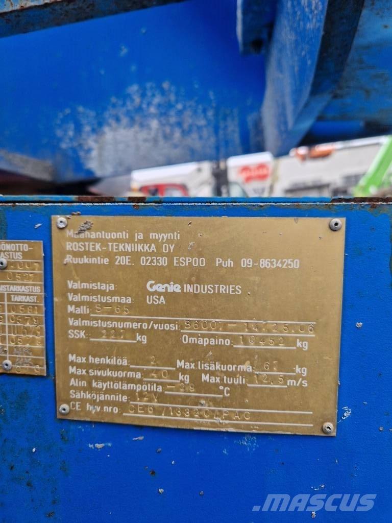 Genie S 65 Teleskoplifte
