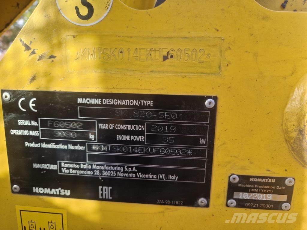 Komatsu SK 820-5 Minilæsser - skridstyret