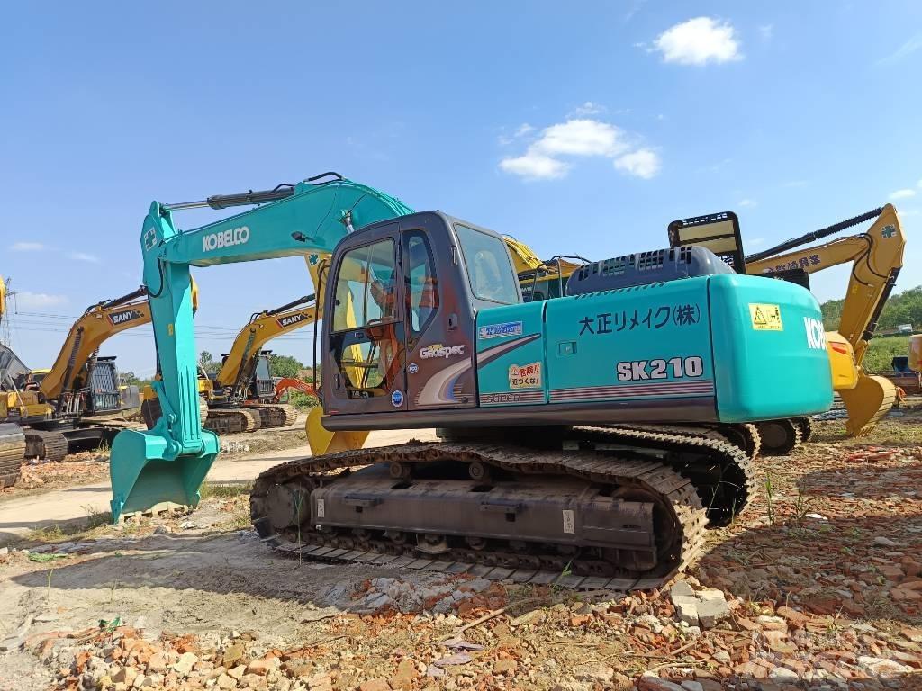 Kobelco SK210 Gravemaskiner på larvebånd