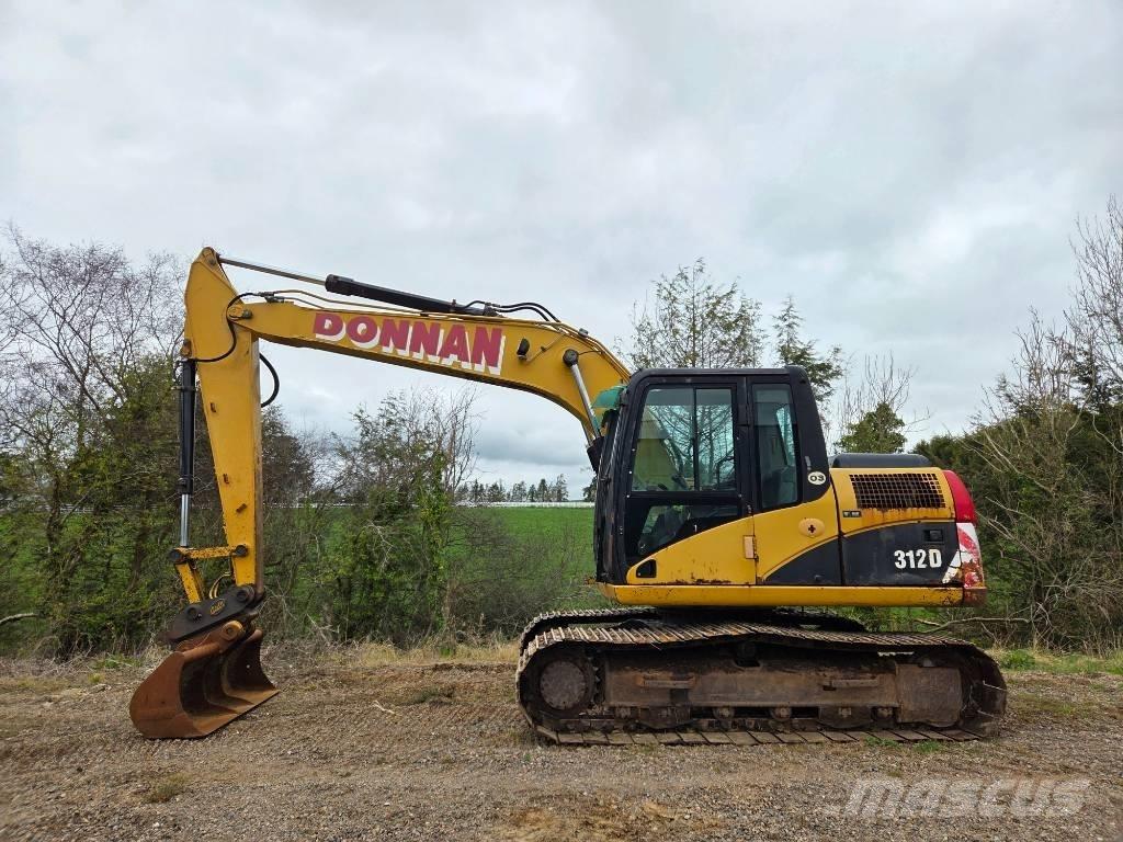 CAT 312 D Gravemaskiner på larvebånd
