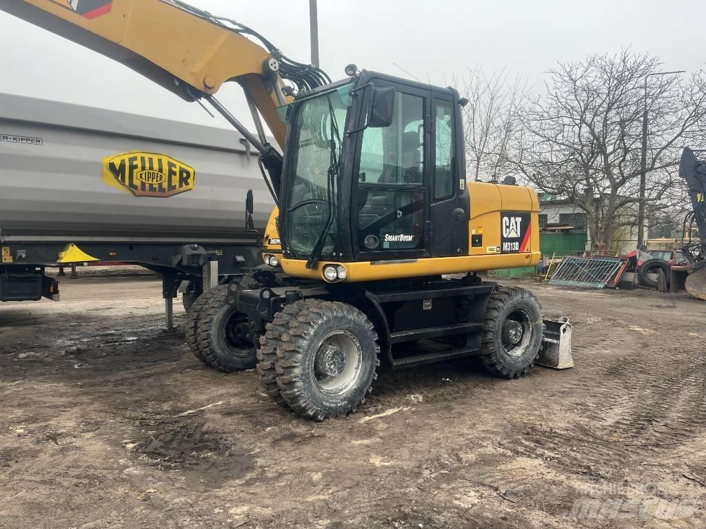 CAT 313 D Gravemaskiner på hjul