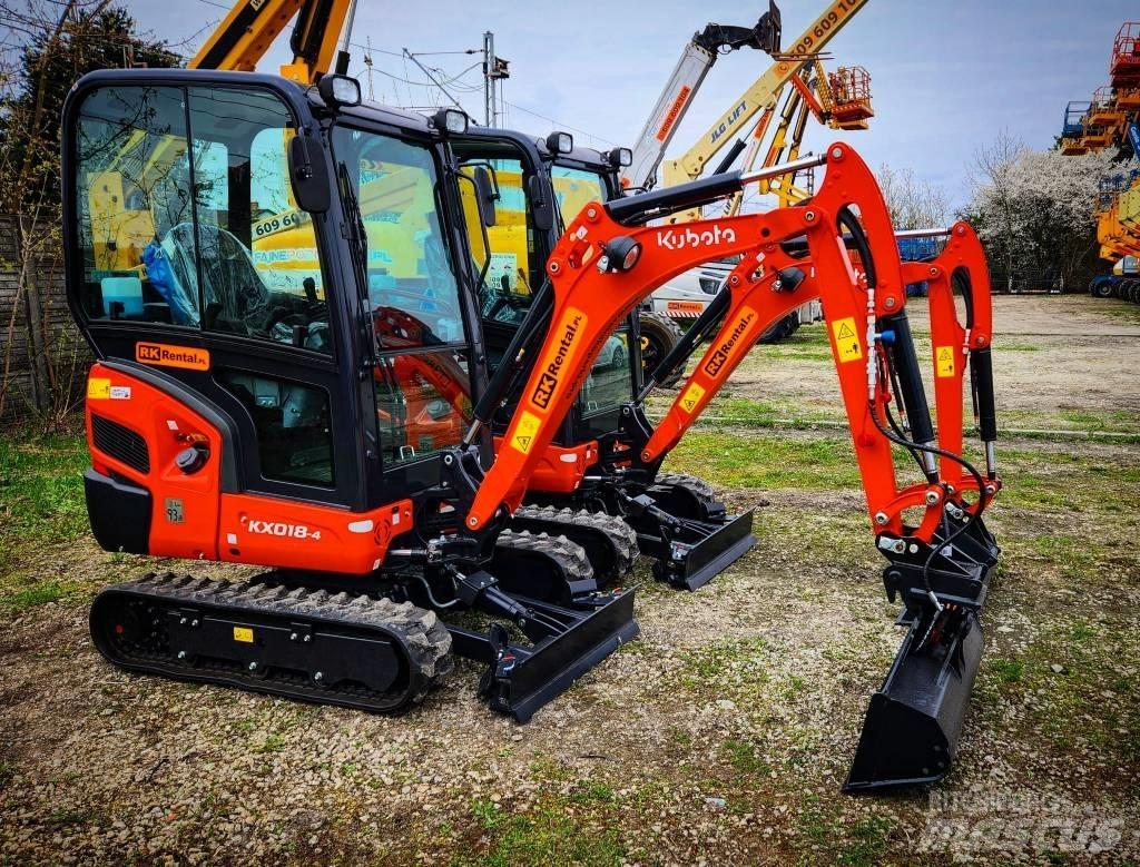 Kubota KX 018-4 Minigravemaskiner