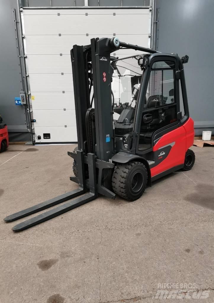 Linde E35L-01 El gaffeltrucks