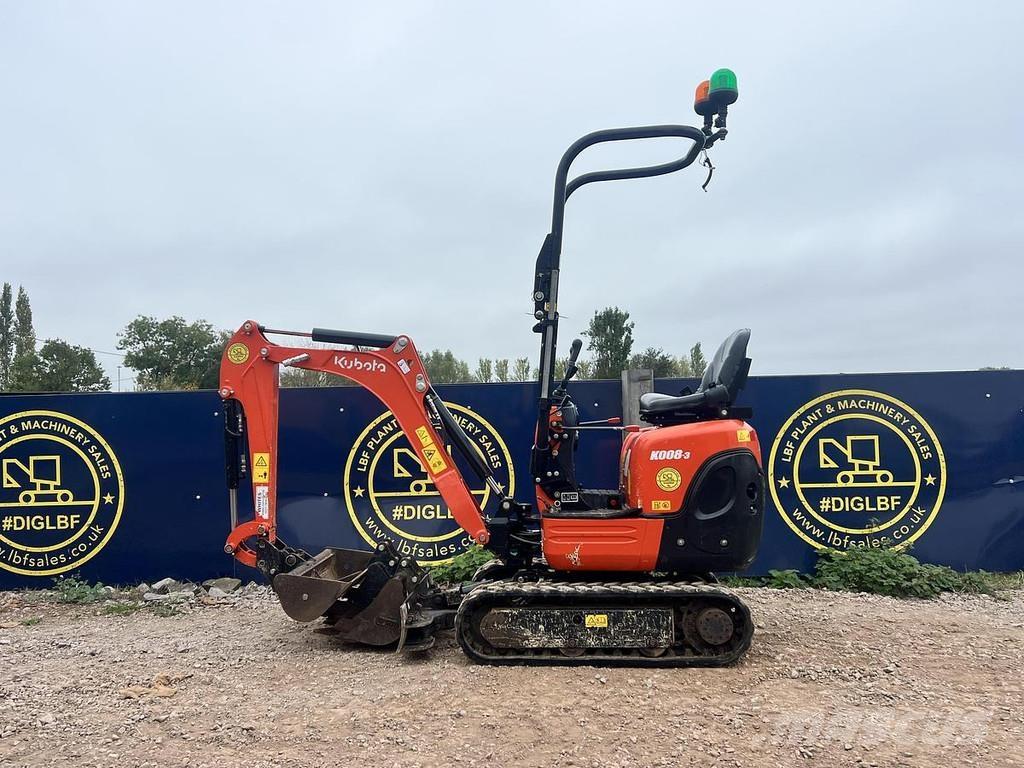 Kubota K008-3 Special gravemaskiner