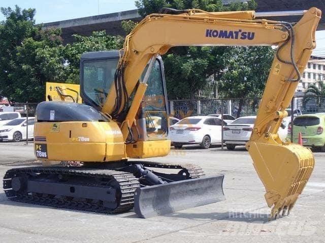 Komatsu PC 78 US Midi-gravemaskiner 7t - 12t