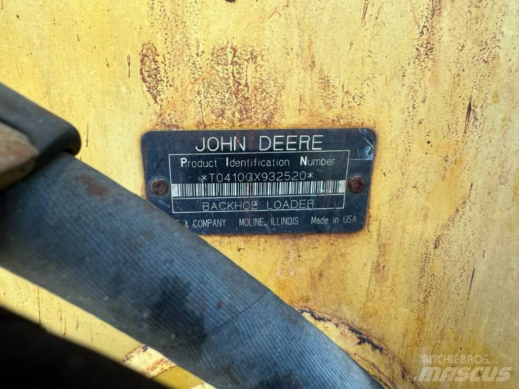 DEERE 410G Rendegravere
