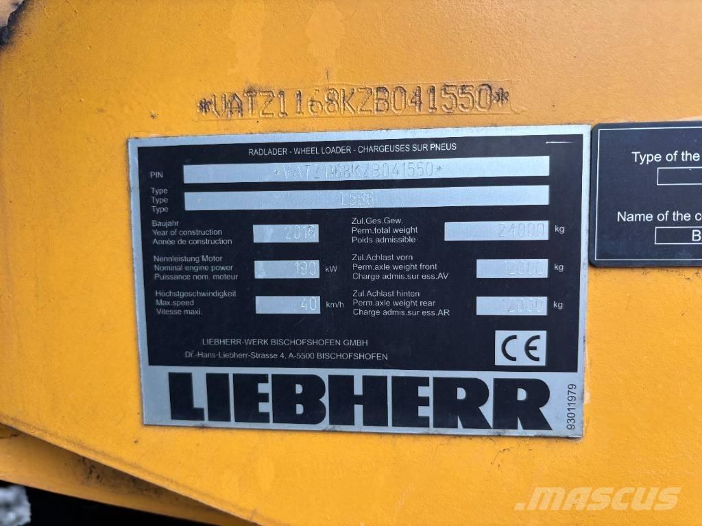 Liebherr L 566 Læssemaskiner på hjul