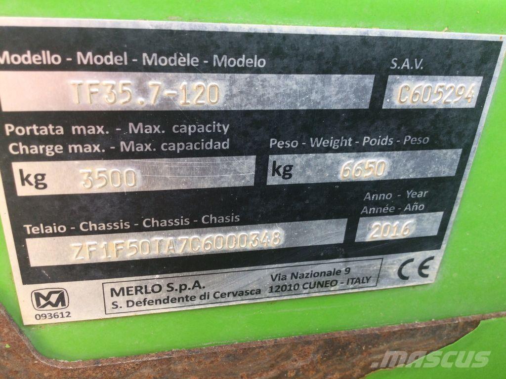 Merlo Tf35.7-120 Teleskoplæssere til landbrug