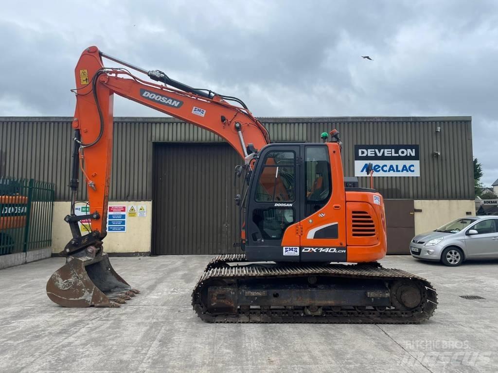 Doosan DX 140 LCR Gravemaskiner på larvebånd