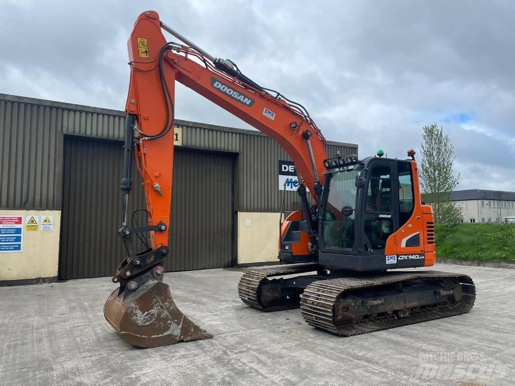Doosan DX 140 LCR Gravemaskiner på larvebånd