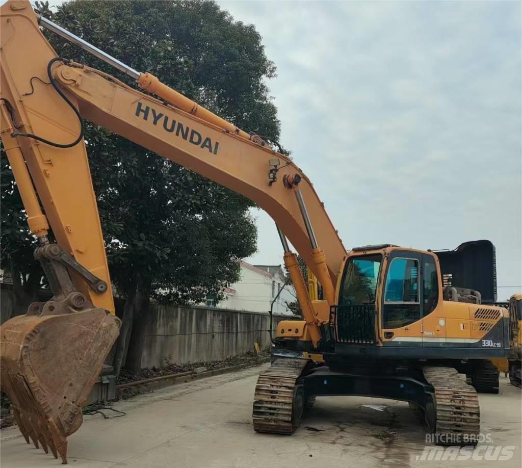 Hyundai 330LC-9S Gravemaskiner på larvebånd