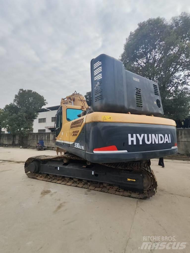 Hyundai 330LC-9S Gravemaskiner på larvebånd