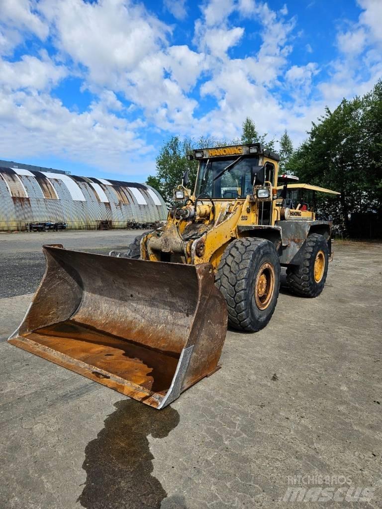 Hanomag 55 D Læssemaskiner på hjul
