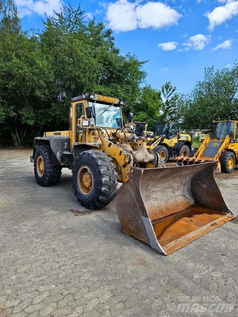 Hanomag 55 D Læssemaskiner på hjul