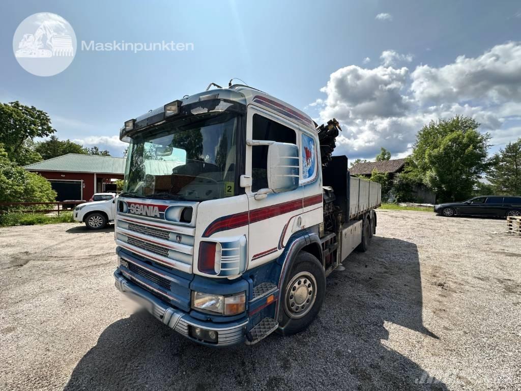 Scania P 114-380 Lastbil med kran