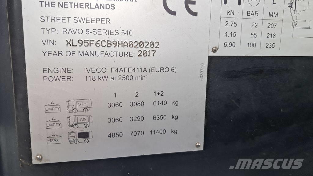 Ravo 540 CD Fejemaskiner