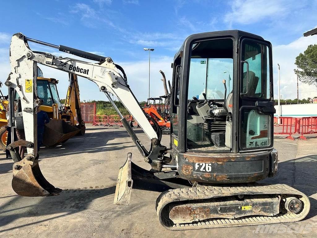 Bobcat E26 Minigravemaskiner