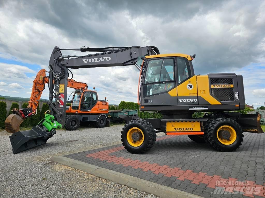 Volvo EW 160 E Gravemaskiner på hjul