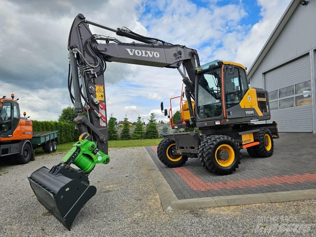 Volvo EW 160 E Gravemaskiner på hjul