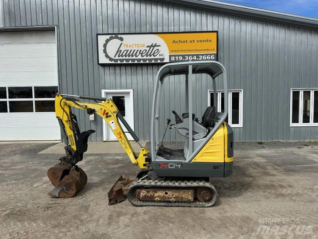 Wacker Neuson 1404 Minigravemaskiner