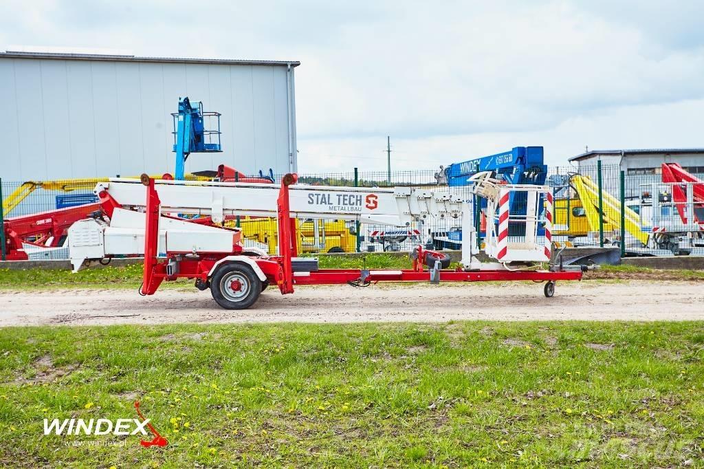 Omme 2500T Trailermonterede lifte