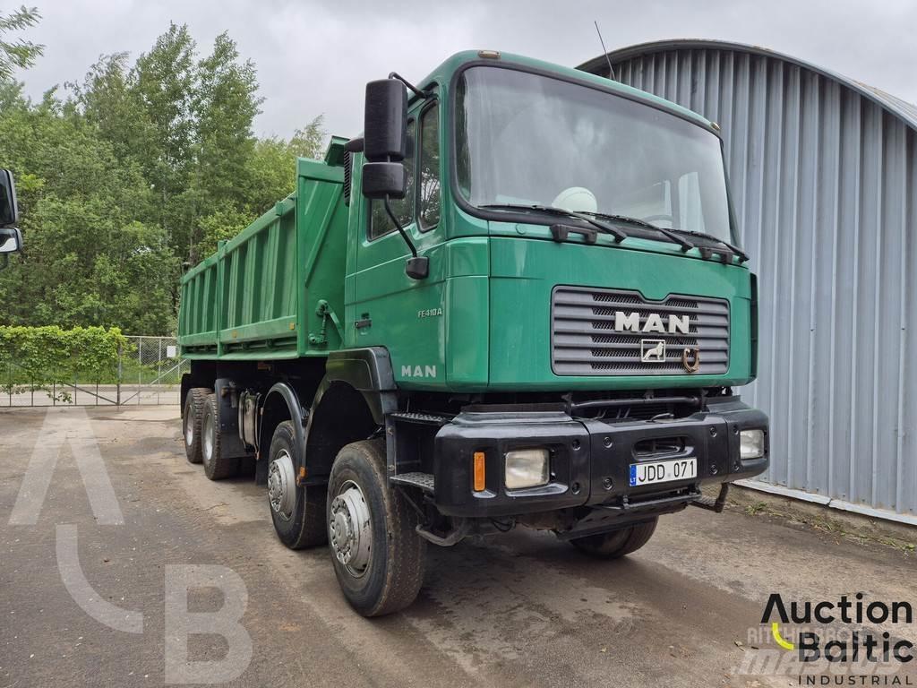 MAN FE410 Lastbiler med tip