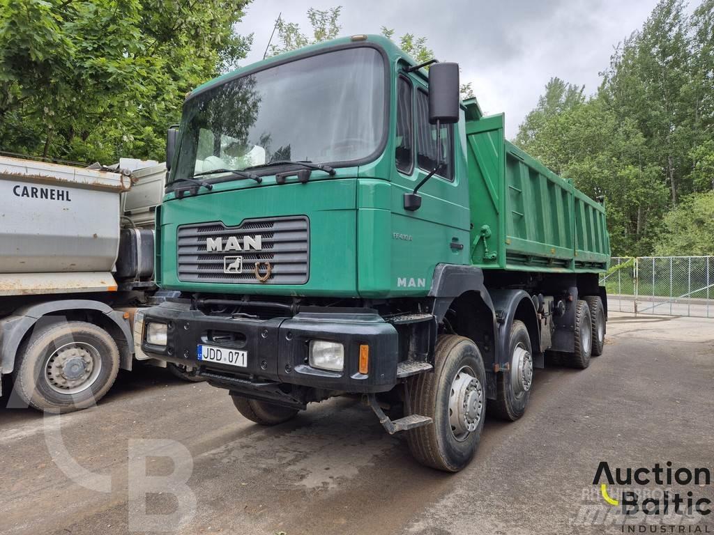 MAN FE410 Lastbiler med tip