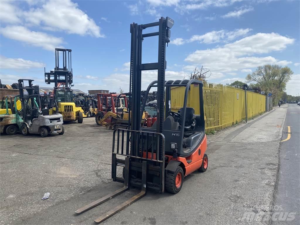 Linde H16T-03 LPG gaffeltrucks