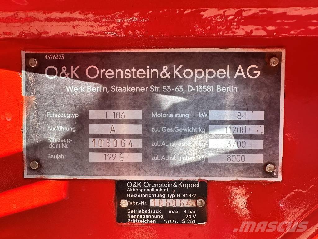 O&K F 106 A Vejhøvle / Gradere
