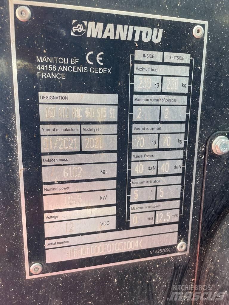 Manitou 160 ATJ Bomlifte med knækarm