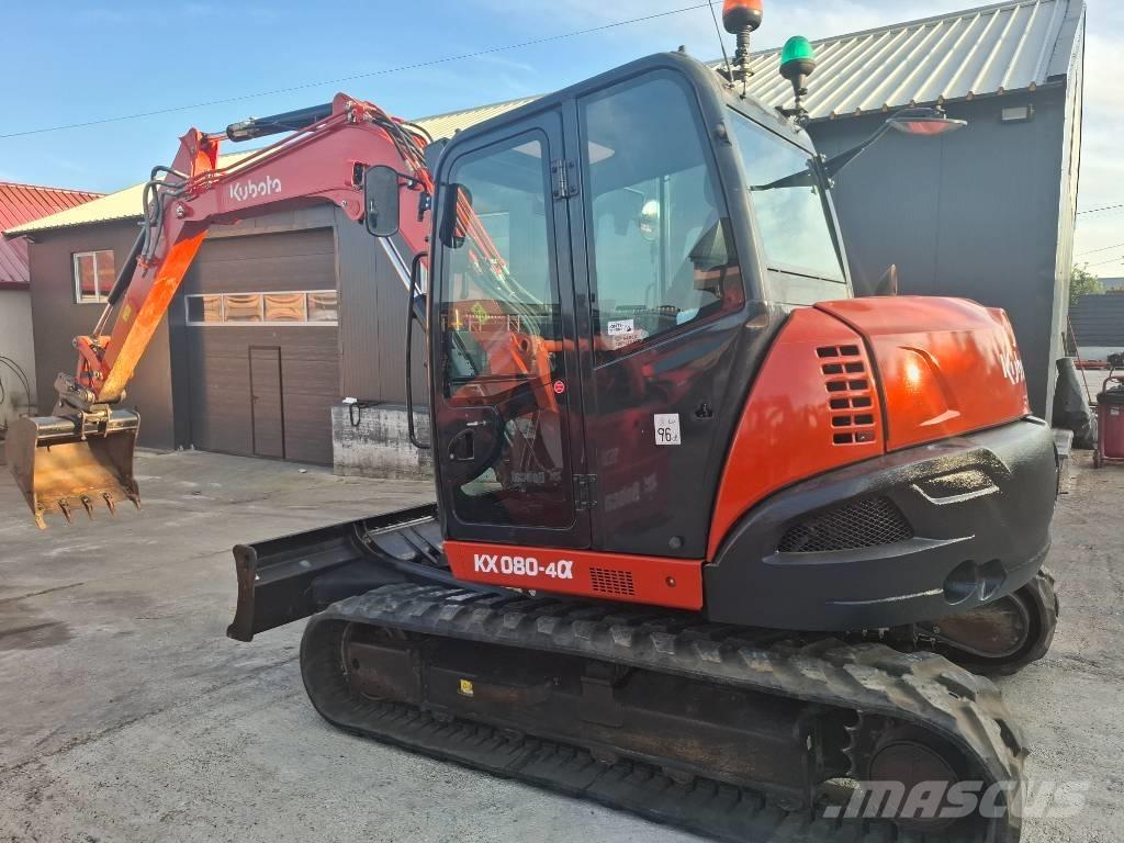 Kubota Kx 0-80-4 Midi-gravemaskiner 7t - 12t