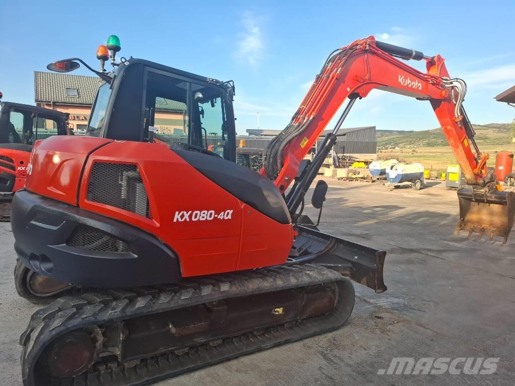 Kubota Kx 0-80-4 Midi-gravemaskiner 7t - 12t
