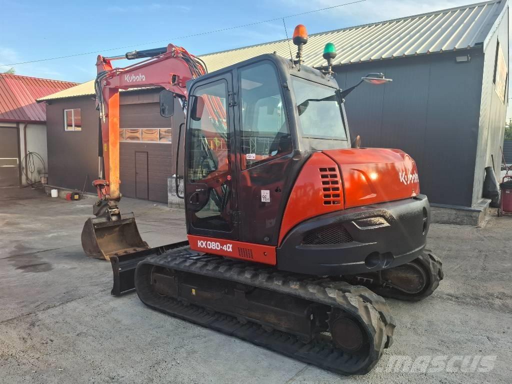 Kubota Kx 0-80-4 Midi-gravemaskiner 7t - 12t