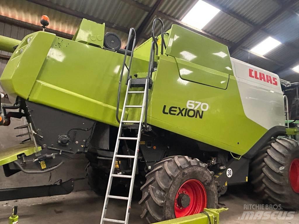 CLAAS Lexion 670 Mejetærskere