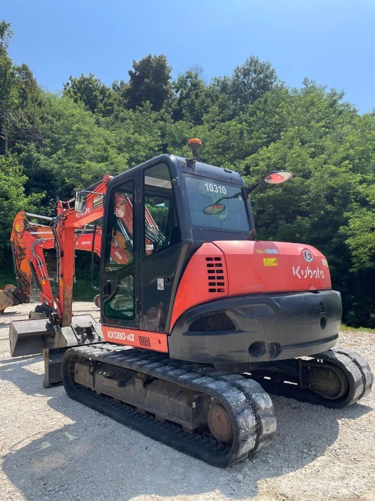 Kubota KX 080-4 Midi-gravemaskiner 7t - 12t